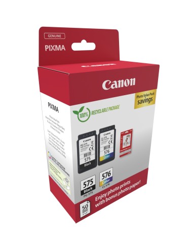 Canon 5438C004 cartuccia d'inchiostro 2 pz Originale Nero, Ciano, Magenta, Giallo