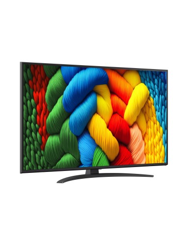 LG NanoCell AI 50NANO81A6A TV Serie NANO81 50'' 4K, α7 Gen8, HDR10, 20W, 3 HDMI con Game Optimizer, Smart TV WebOS 25