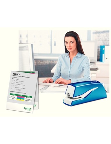 Leitz NeXXt WOW pinzatrice elettrica 10 fogli