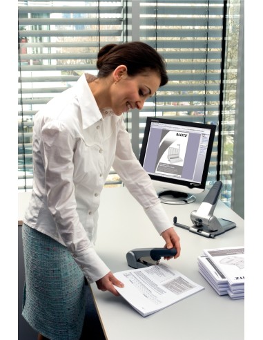 Leitz 55510084 cucitrice Argento