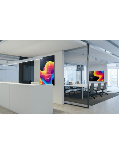 Sharp PN-ME752 Pannello piatto per segnaletica digitale 190,5 cm (75") LED 450 cd m² 4K Ultra HD Nero Android