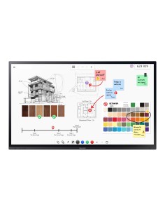 Sharp PN-LA652 Pannello piatto interattivo 165,1 cm (65") LCD 450 cd m² 4K Ultra HD Nero Touch screen