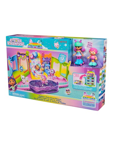 Gabby's Dollhouse , L’Attico a Tema Feste della Casa delle Bambole di Gabby, Compatibile al Playset della Casa delle Bambole,