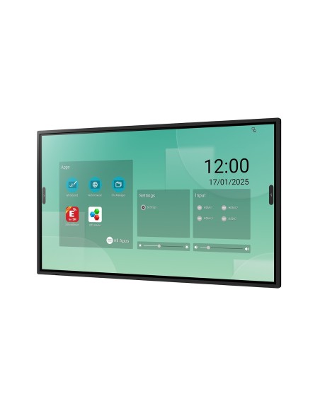 SHARP NEC Sharp LM551 Pannello piatto per segnaletica digitale 139,7 cm (55") LED Wi-Fi 500 cd m² 4K Ultra HD Nero Touch screen