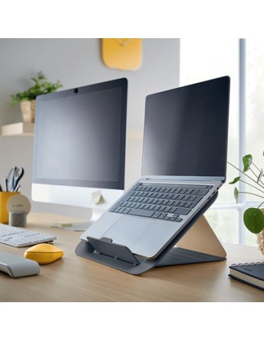 Leitz Ergo Cosy Supporto per computer portatile Grigio 43,2 cm (17")