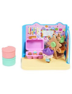Gabby's Dollhouse , Stanza Baby Box Craft-a-riffic con il personaggio gatto Baby Scatola, accessori, mobili e scatole con