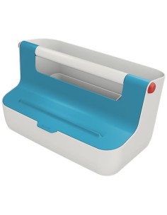 Leitz 61250061 scatola di conservazione Armadietto portaoggetti Rettangolare Acrilonitrile butadiene stirene (ABS) Blu, Bianco