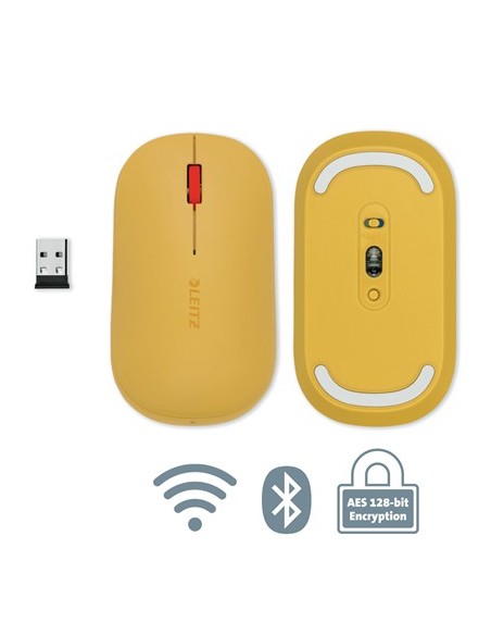 Leitz Cosy mouse Ufficio Ambidestro RF senza fili + Bluetooth 4000 DPI
