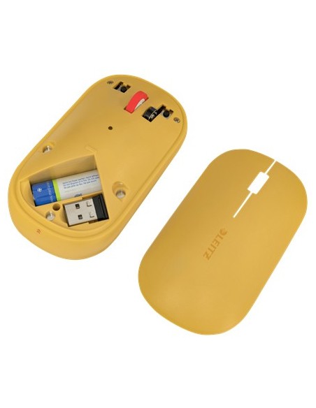 Leitz Cosy mouse Ufficio Ambidestro RF senza fili + Bluetooth 4000 DPI
