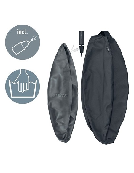 Leitz Active Sitzball 55cm Grigio Interno Sfera