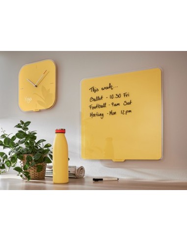 Leitz 70440019 lavagna 450 x 450 mm Vetro Magnetico