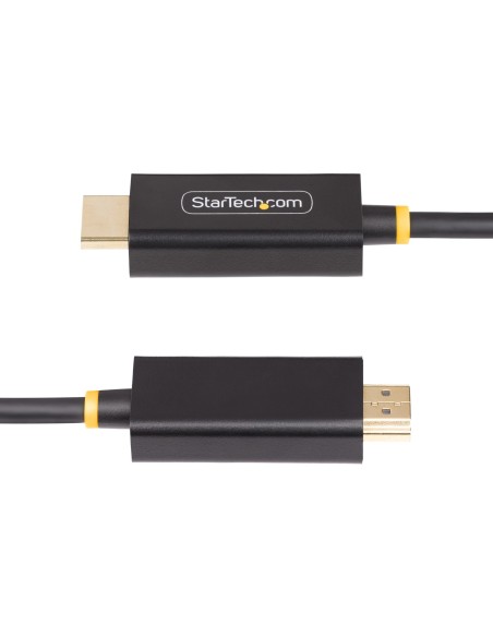 StarTech.com Cavo da DisplayPort a HDMI da 2m, 4K 60 Hz con HDR, Adattatore da DisplayPort a HDMI 2.0b, Convertitore video