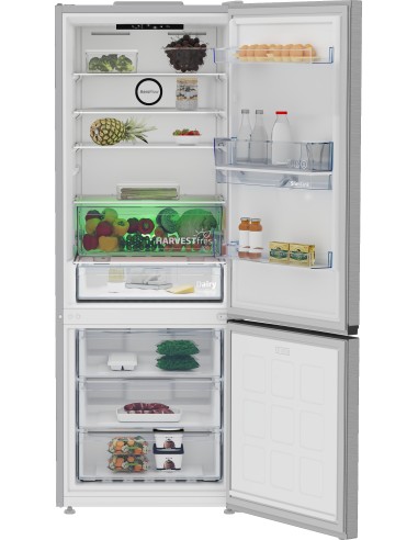 Beko B3RCNE564HDXB Libera installazione 490 L E Metallico