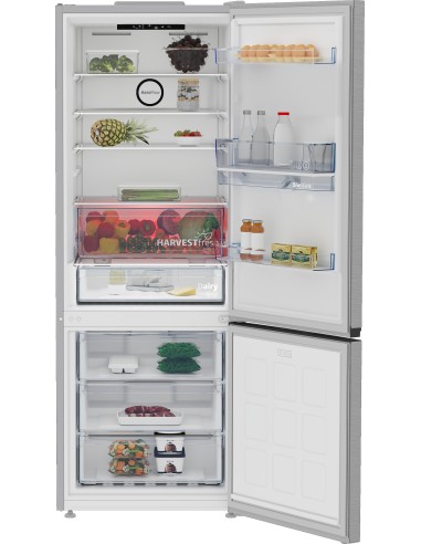 Beko B3RCNE564HDXB Libera installazione 490 L E Metallico