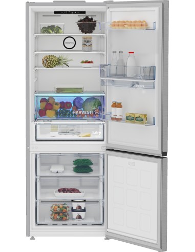 Beko B3RCNE564HDXB Libera installazione 490 L E Metallico