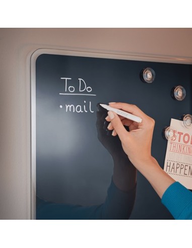 Leitz 70440089 lavagna 450 x 450 mm Vetro Magnetico