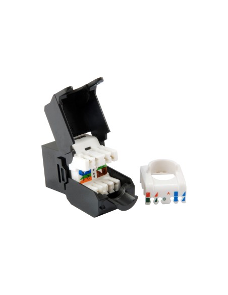 Equip 769226 adattatore per inversione del genere dei cavi RJ-45 LSA Nero
