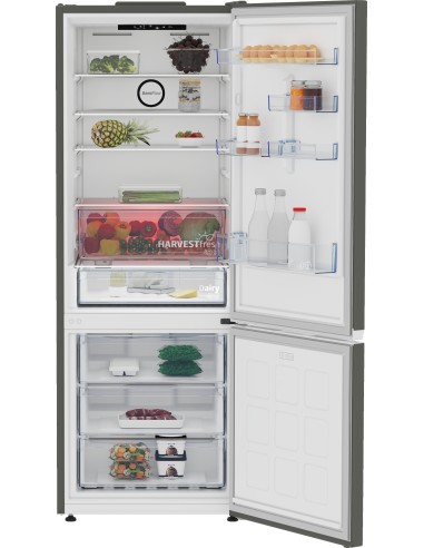Beko B3RCNE564HG Libera installazione 490 L E Grigio