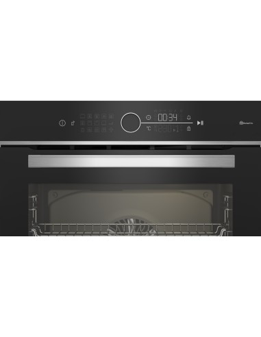 Beko BBIMM13400XCSW 72 L 3400 W Nero, Acciaio inox