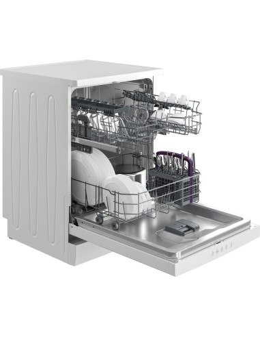 Beko b300 Lavastoviglie a libera installazione 60 cm, Classe D, 45dBA, 14 coperti, 5 programmi