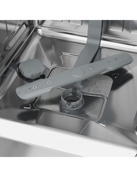Beko b300 Lavastoviglie 60cm semi-integrata con cruscotto Inox, Classe D, 45 dBA