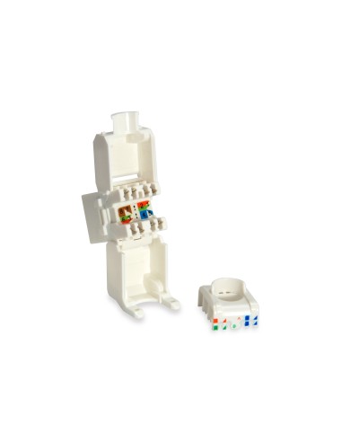 Equip 769216 adattatore per inversione del genere dei cavi RJ-45 LSA Bianco