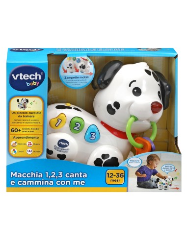 VTech Baby Macchia - 1,2,3, Canta e Cammina con me!