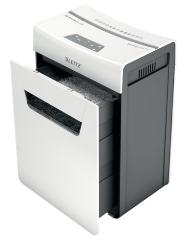 Leitz 80950000 distruggi documenti Taglio a frammenti Grigio, Bianco