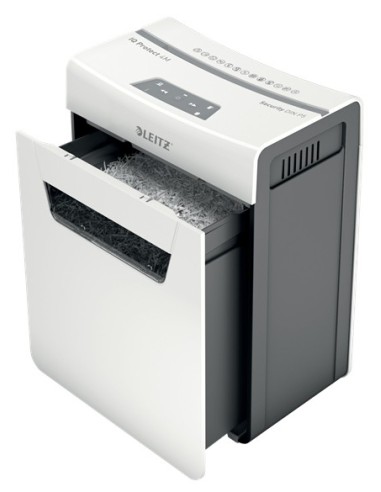 Leitz 80940000 distruggi documenti Taglio a frammenti Grigio, Bianco