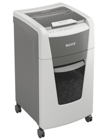 Leitz 80150000 distruggi documenti Triturazione incrociata 22 cm Grigio, Bianco