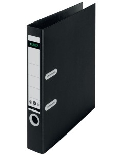 Leitz 10190095 raccoglitore ad anelli Nero