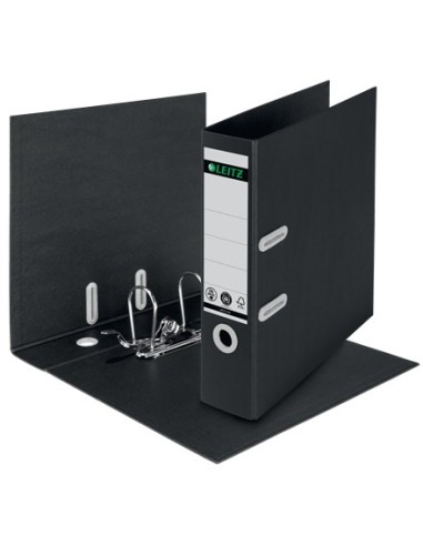 Leitz 10180095 raccoglitore ad anelli Nero