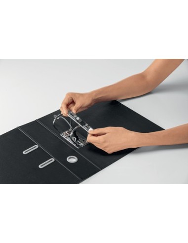 Leitz 10180095 raccoglitore ad anelli Nero