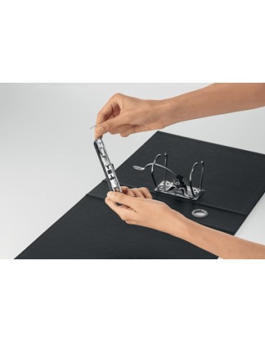 Leitz 10180095 raccoglitore ad anelli Nero