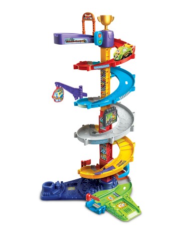 VTech Vroom Vroom Go - Mega Circuito 2 in 1