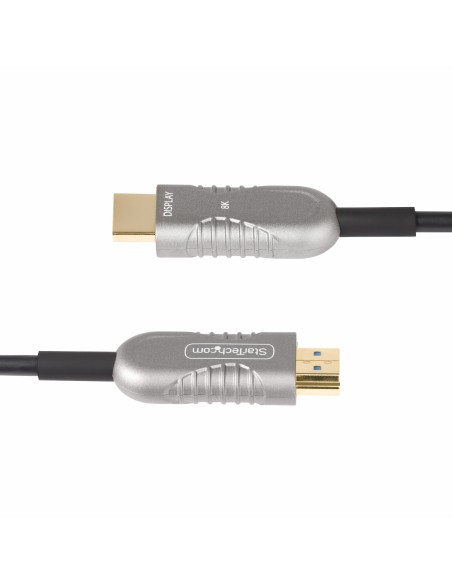 StarTech.com Cavo Ottico HDMI 2.1 Ibrido Attivo (AOC) da 15,2m, CMP, Classe Plenum, Cavo in fibra ottica 8K Ultra High Speed