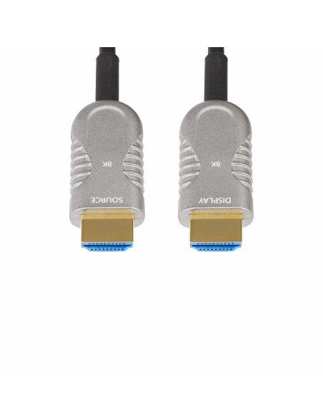StarTech.com Cavo Ottico HDMI 2.1 Ibrido Attivo (AOC) da 15,2m, CMP, Classe Plenum, Cavo in fibra ottica 8K Ultra High Speed