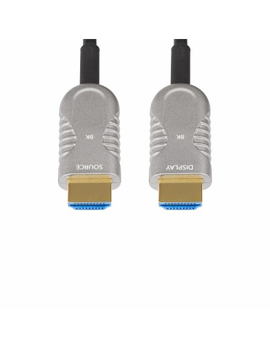 StarTech.com Cavo Ottico HDMI 2.1 Ibrido Attivo (AOC) da 9,1m, CMP, Classe Plenum, Cavo in fibra ottica 8K Ultra High Speed