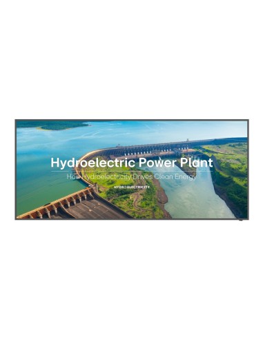 LG 105BM5P-B visualizzatore di messaggi Pannello piatto per segnaletica digitale 2,67 m (105") Wi-Fi 440 cd m² 5K Ultra HD Nero