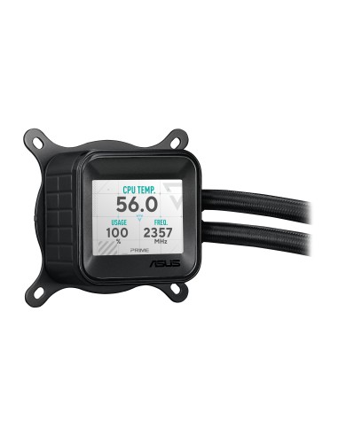 ASUS Prime LC 360 ARGB LCD Processore Raffreddatore di liquidi tutto in uno 12 cm Nero