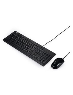 ASUS U2000 tastiera Mouse incluso Casa ufficio USB QWERTY Italiano Nero
