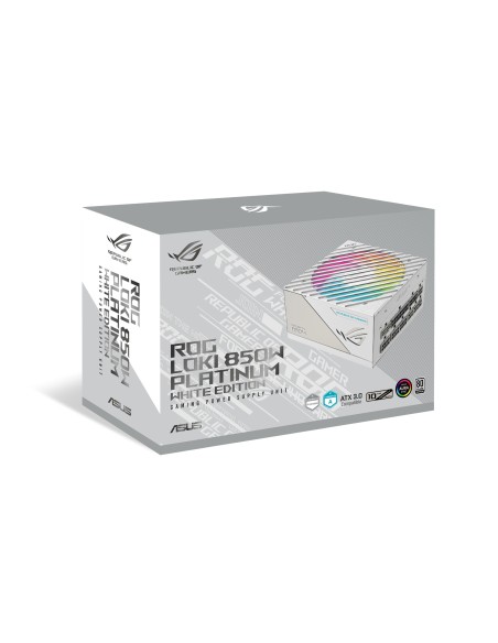 ASUS ROG Loki SFX-L 850W Platinum White alimentatore per computer 24-pin ATX Bianco