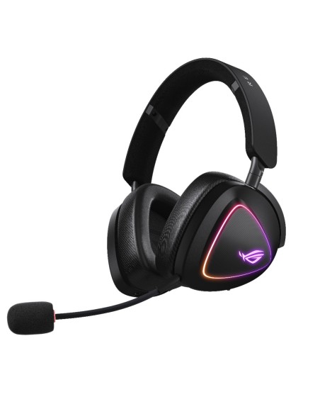 ASUS ROG DELTA II Auricolare Con cavo e senza cavo A Padiglione Gaming USB tipo-C Bluetooth Nero
