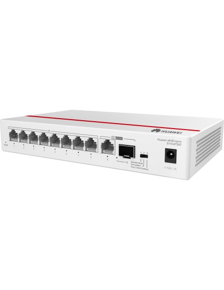 HUAWEI eKit S110 Series S110-8T2ST Non gestito L2 Gigabit Ethernet (10 100 1000) Grigio