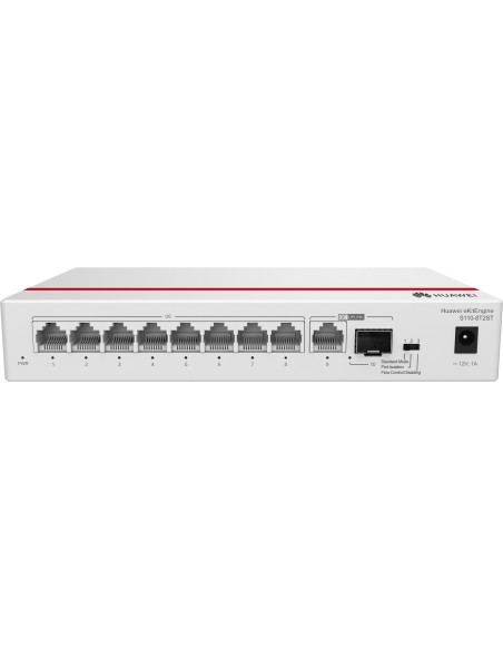 HUAWEI eKit S110 Series S110-8T2ST Non gestito L2 Gigabit Ethernet (10 100 1000) Grigio