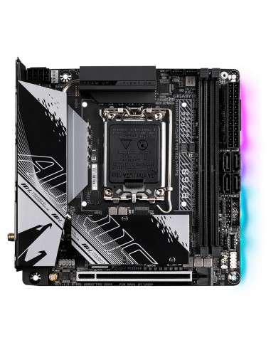 GIGABYTE B760I AORUS PRO scheda madre DDR4 - Supporta CPU Intel Core di 14a generazione, VRM digitale a 8+1+1 fasi, fino a