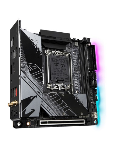 GIGABYTE B760I AORUS PRO scheda madre DDR4 - Supporta CPU Intel Core di 14a generazione, VRM digitale a 8+1+1 fasi, fino a