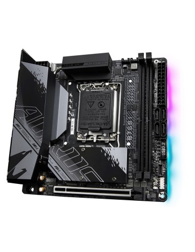 GIGABYTE B760I AORUS PRO scheda madre DDR4 - Supporta CPU Intel Core di 14a generazione, VRM digitale a 8+1+1 fasi, fino a