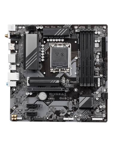 GIGABYTE B760M DS3H AX Scheda Madre - Supporta processori Intel Core 14ª generazione, VRM digitale a 6+2+1 fasi, fino a 7600MHz