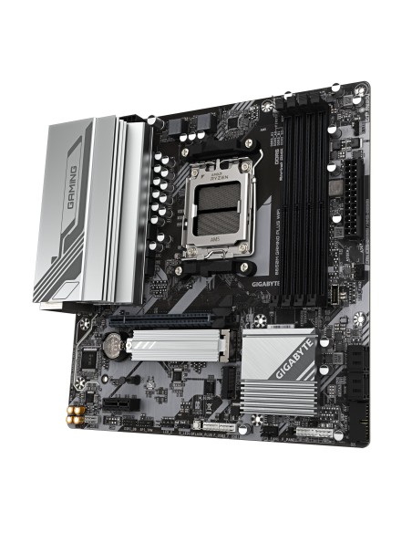 GIGABYTE B650M GAMING PLUS WIFI Scheda madre - CPU AMD Ryzen 9000, VRM a 5+2+2 fasi, fino a 8000 MHz DDR5, 2xPCIe 4.0 M.2, LAN
